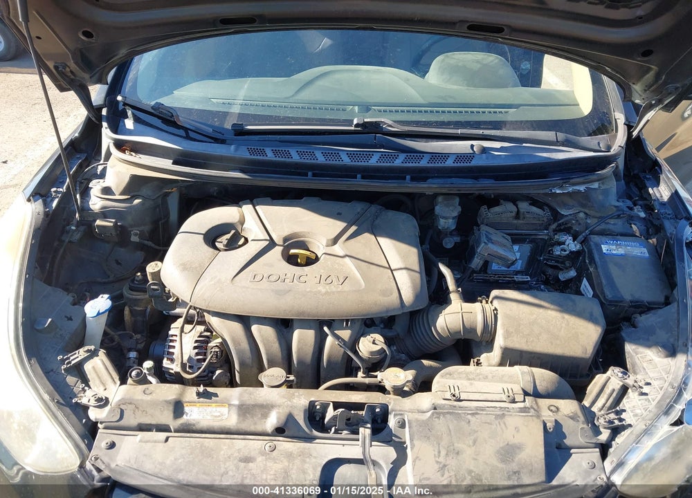 2012 HYUNDAI ELANTRA VIN: 5NPDH4AE4CH118524