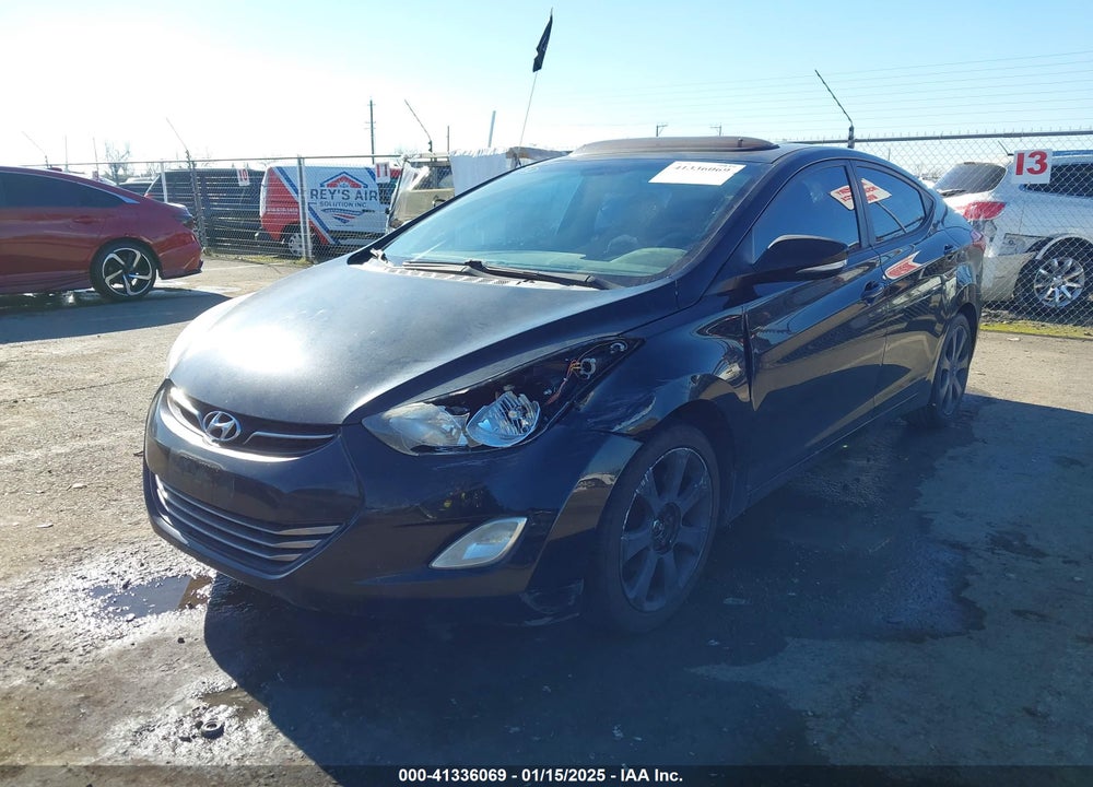 2012 HYUNDAI ELANTRA VIN: 5NPDH4AE4CH118524