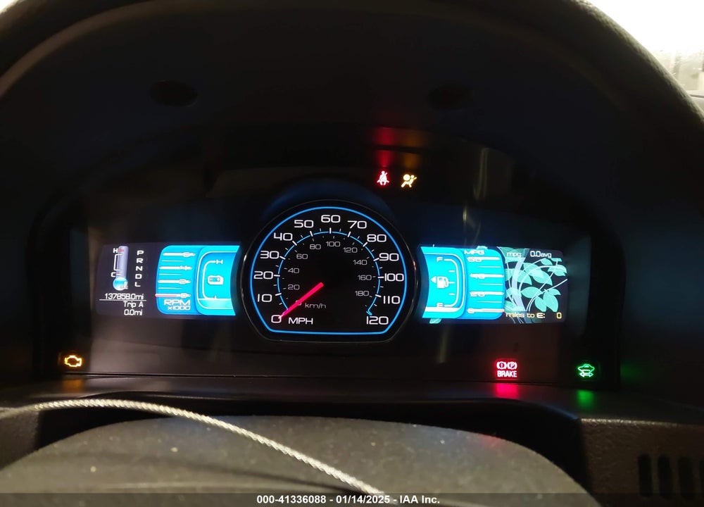 2012 FORD FUSION HYBRID VIN: 3FADP0L32CR256492