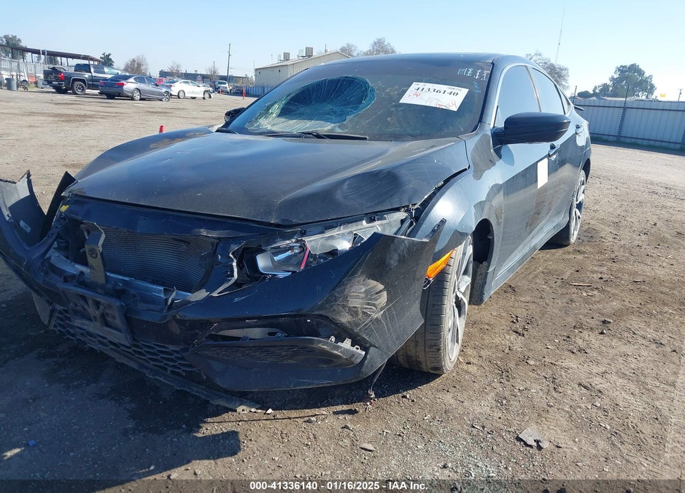 2018 HONDA CIVIC VIN: 2HGFC1E55JH710487