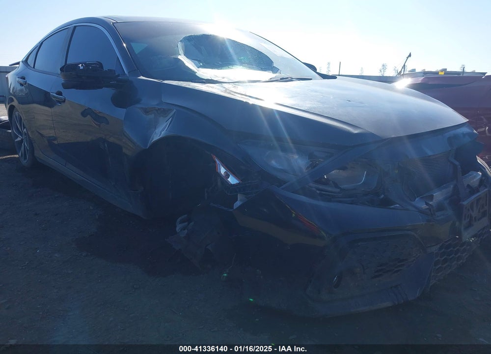 2018 HONDA CIVIC VIN: 2HGFC1E55JH710487