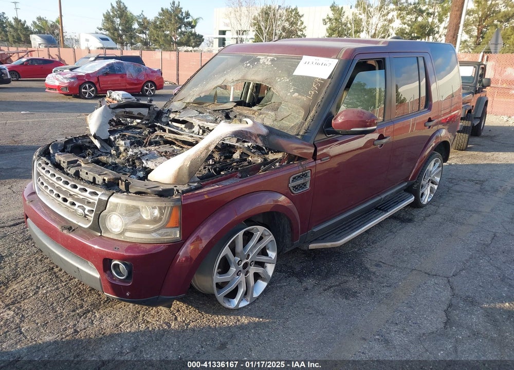 2016 LAND ROVER LR4 VIN: SALAG2V69GA820275