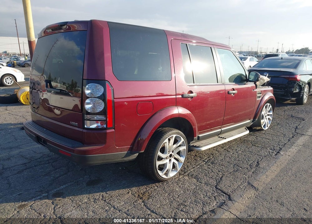 2016 LAND ROVER LR4 VIN: SALAG2V69GA820275