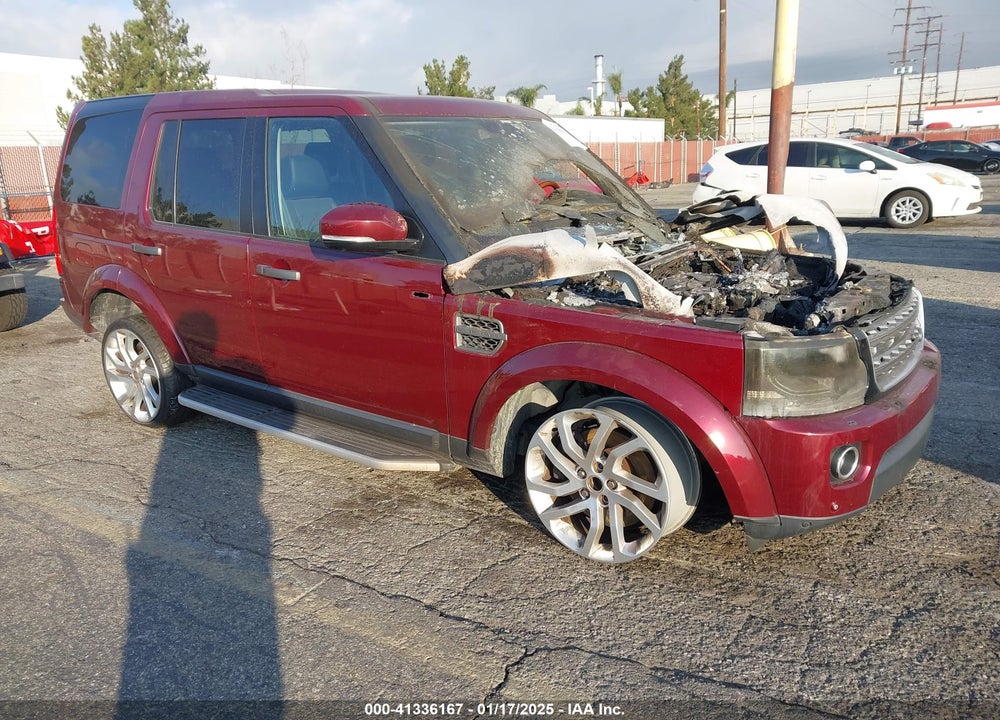 2016 LAND ROVER LR4 VIN: SALAG2V69GA820275