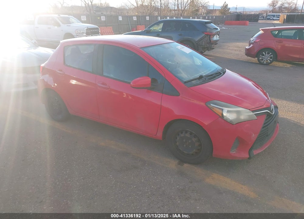 2015 TOYOTA YARIS L VIN: VNKKTUD32FA034446