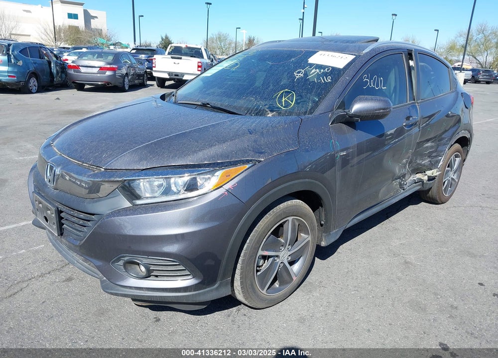 2021 HONDA HR-V 2WD EX-L VIN: 3CZRU5H75MM704623