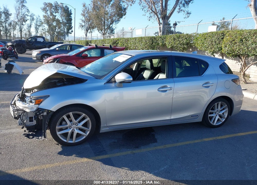 2015 LEXUS CT 200H VIN: JTHKD5BH7F2214010