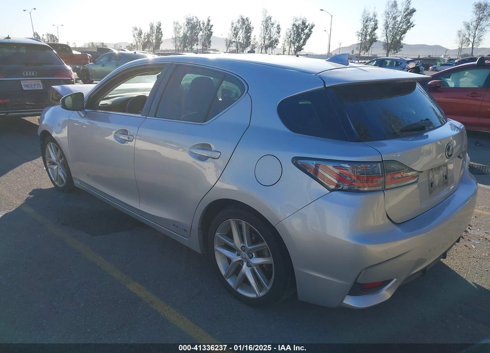 2015 LEXUS CT 200H VIN: JTHKD5BH7F2214010