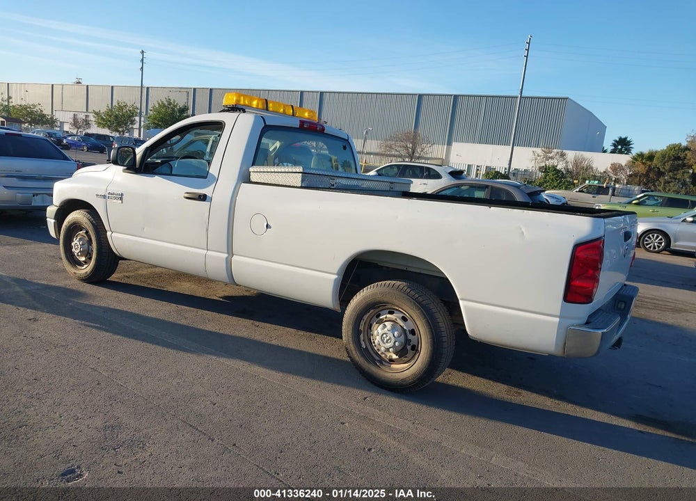 2007 DODGE RAM 2500 VIN: 3D7KR26D77G828689