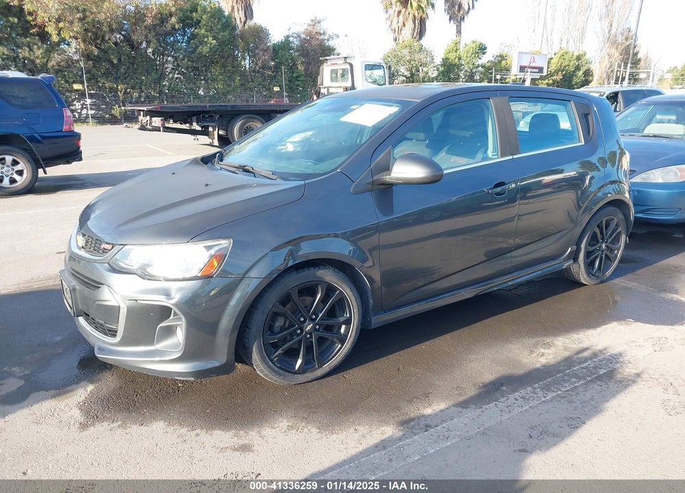 2017 CHEVROLET SONIC PREMIER AUTO VIN: 1G1JF6SB2H4162021