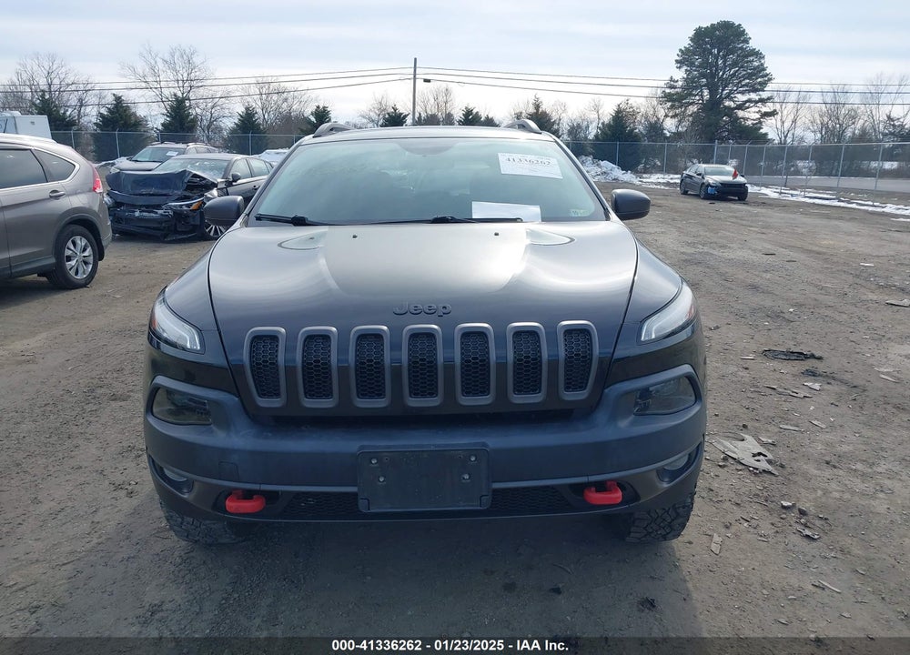 2016 JEEP CHEROKEE TRAILHAWK VIN: 1C4PJMBS6GW334770