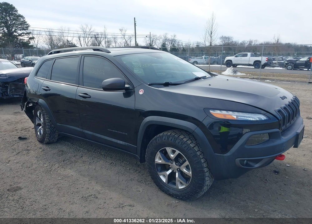 2016 JEEP CHEROKEE TRAILHAWK VIN: 1C4PJMBS6GW334770