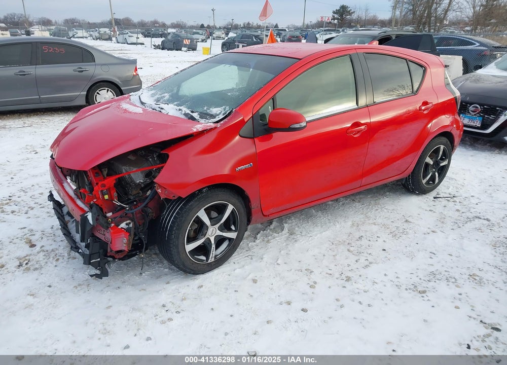 2015 TOYOTA PRIUS C ONE VIN: JTDKDTB39F1109923
