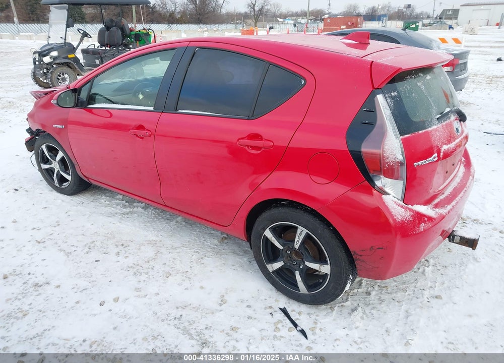 2015 TOYOTA PRIUS C ONE VIN: JTDKDTB39F1109923