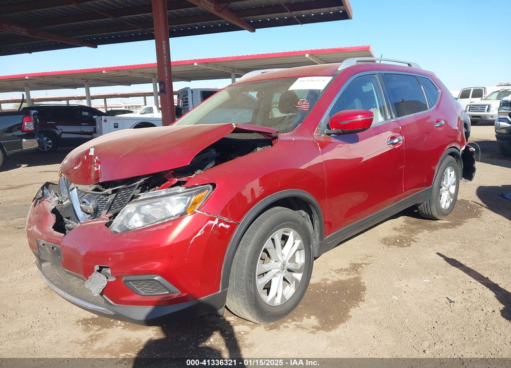 2016 NISSAN ROGUE S/SL/SV VIN: KNMAT2MT6GP711330