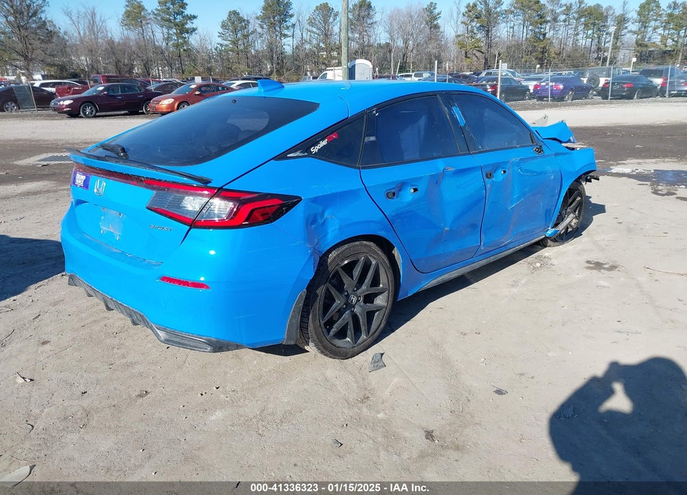 2022 HONDA CIVIC SPORT VIN: 19XFL2H88NE008868