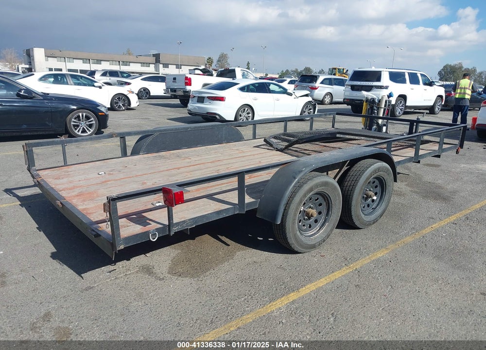 2021 SKY 7X16 UTILITY TRAILER VIN: 4S9BU1623LC412997