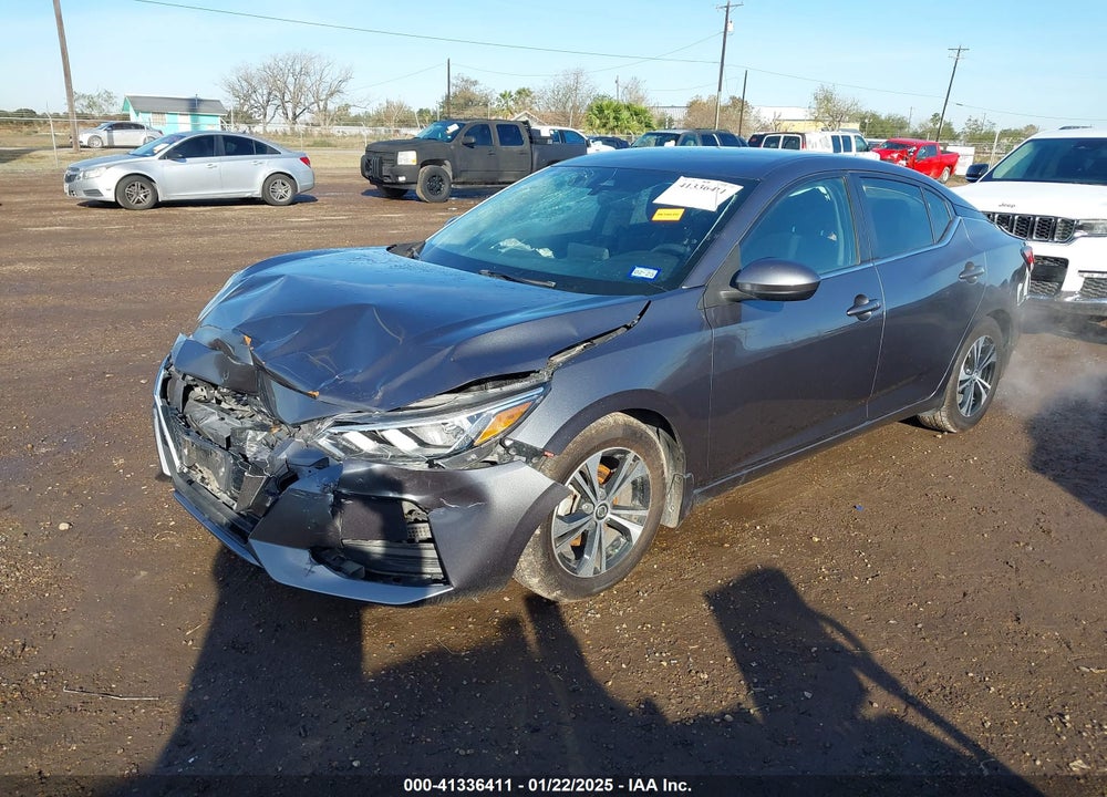 2021 NISSAN SENTRA VIN: 3N1AB8CV0MY213954