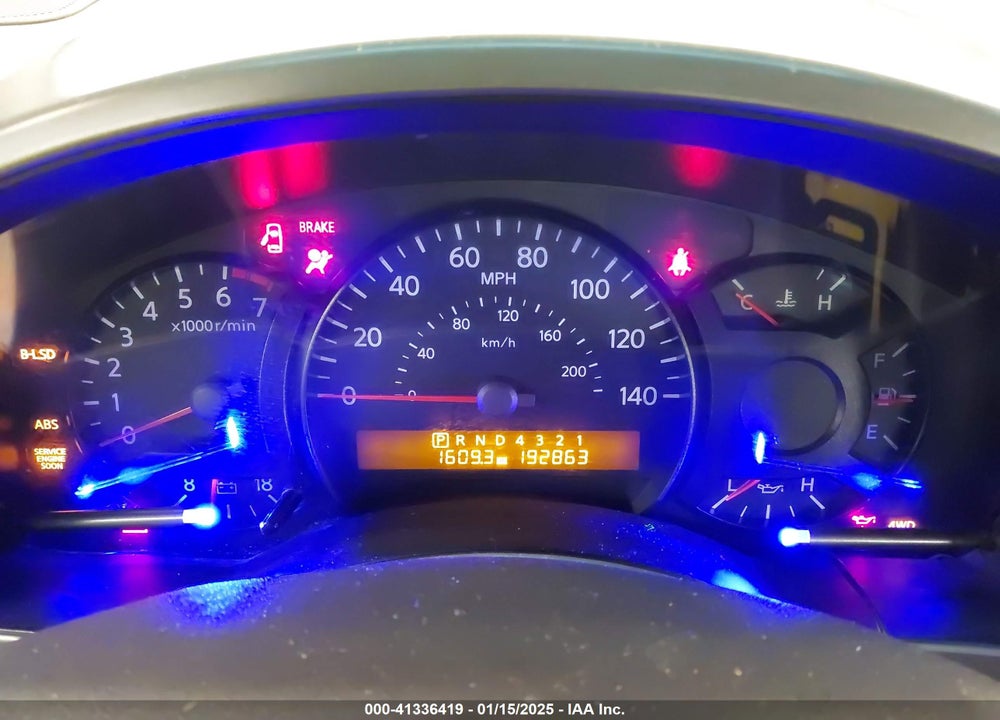 2004 NISSAN TITAN LE VIN: 1N6AA07B14N511618