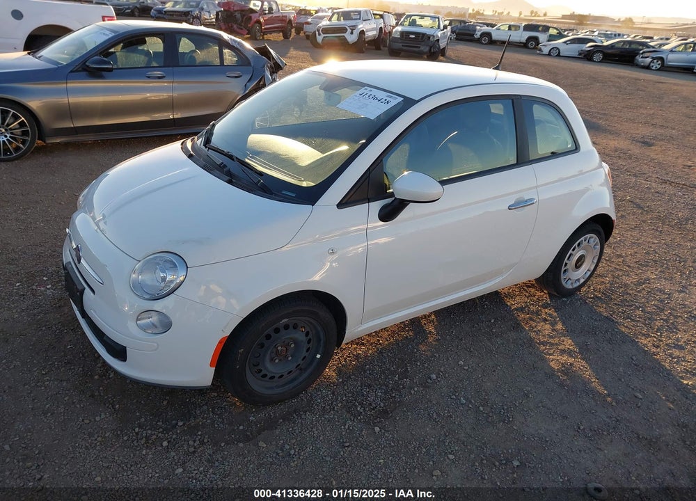 2012 FIAT 500 POP VIN: 3C3CFFAR7CT384558