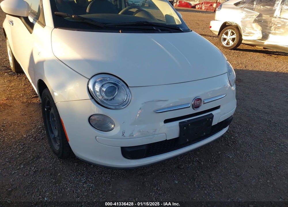 2012 FIAT 500 POP VIN: 3C3CFFAR7CT384558