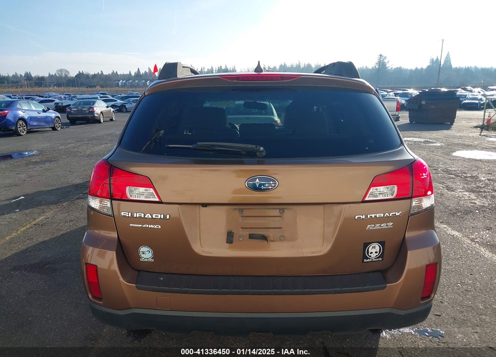 2013 SUBARU OUTBACK 2.5I LIMITED VIN: 4S4BRBKCXD3234356