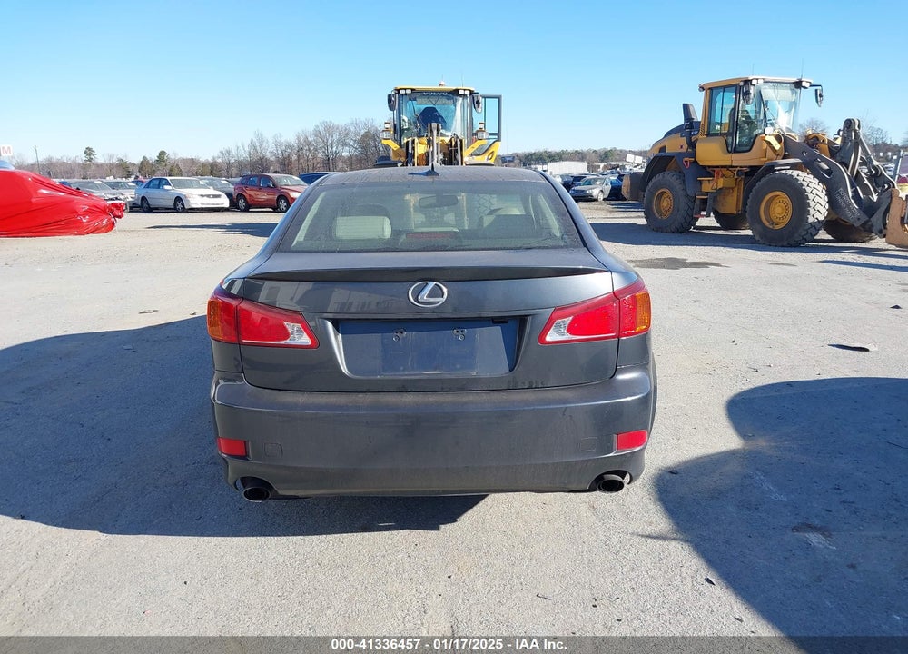 2010 LEXUS IS 250 BASE A6 VIN: JTHBF5C25A5115441