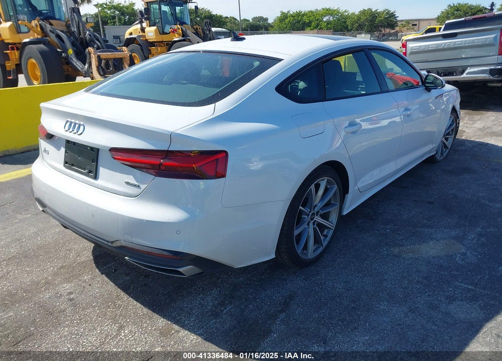 2025 AUDI A5 SPORTBACK PREMIUM 45 TFSI S LINE QUATTRO S TRONIC VIN: WAUDACF57SA006794