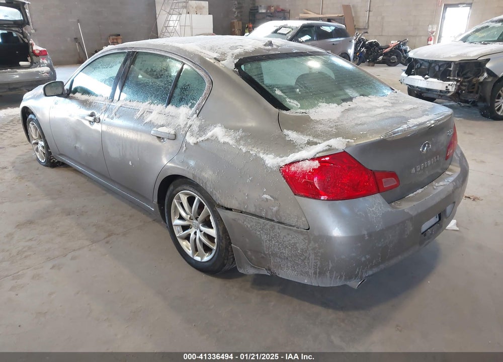 2007 INFINITI G35X VIN: JNKBV61F77M819752