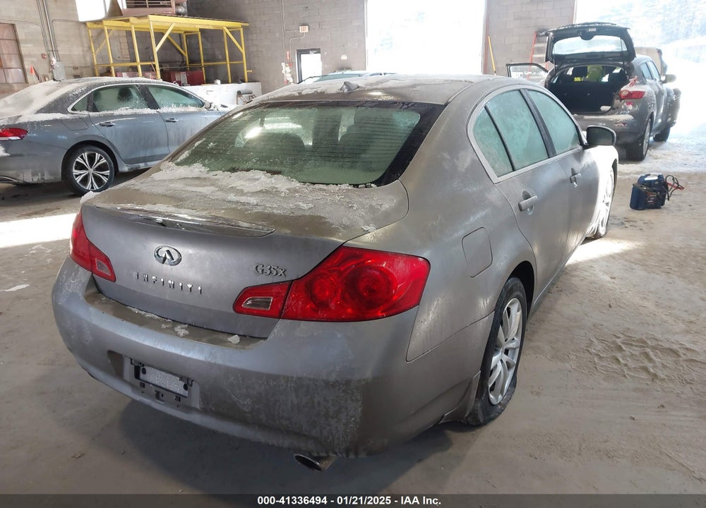 2007 INFINITI G35X VIN: JNKBV61F77M819752