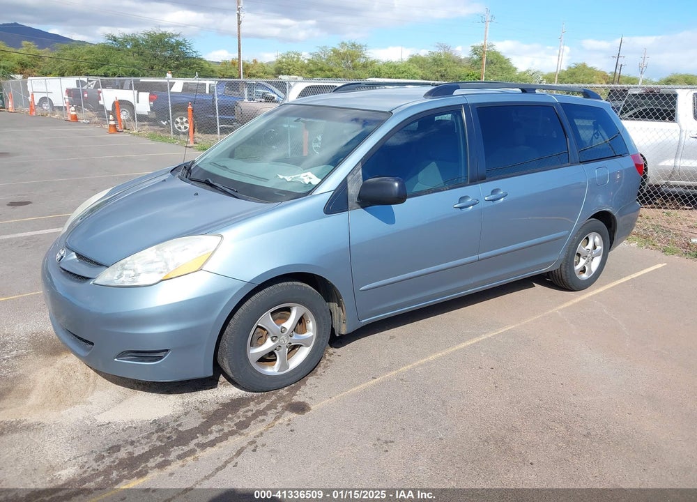 2007 TOYOTA SIENNA LE VIN: 5TDZK23C47S016602
