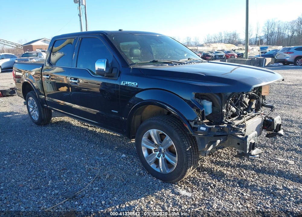 2016 FORD F-150 PLATINUM VIN: 1FTEW1EG1GFD30883