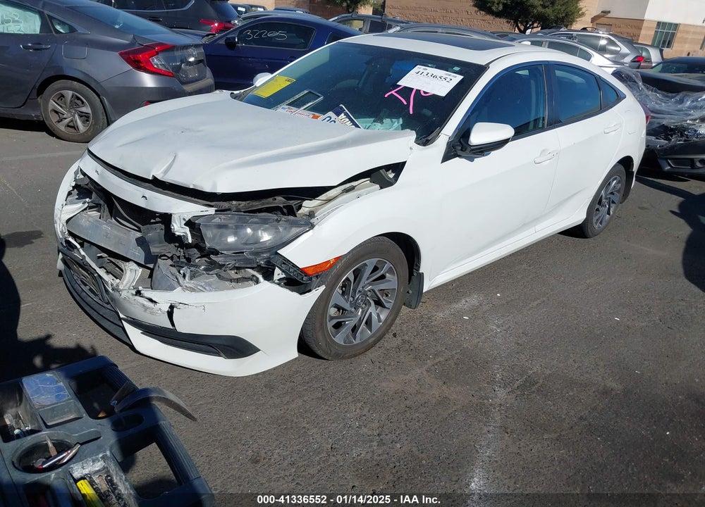 2017 HONDA CIVIC EX VIN: 2HGFC2F71HH519813