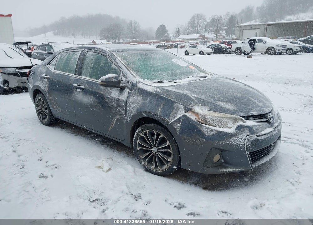 2015 TOYOTA COROLLA S PLUS VIN: 2T1BURHE1FC431110