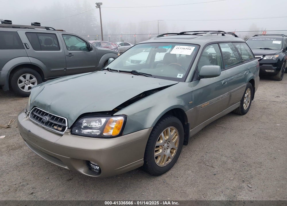 2003 SUBARU OUTBACK H6-3.0 VDC VIN: 4S3BH896137629639