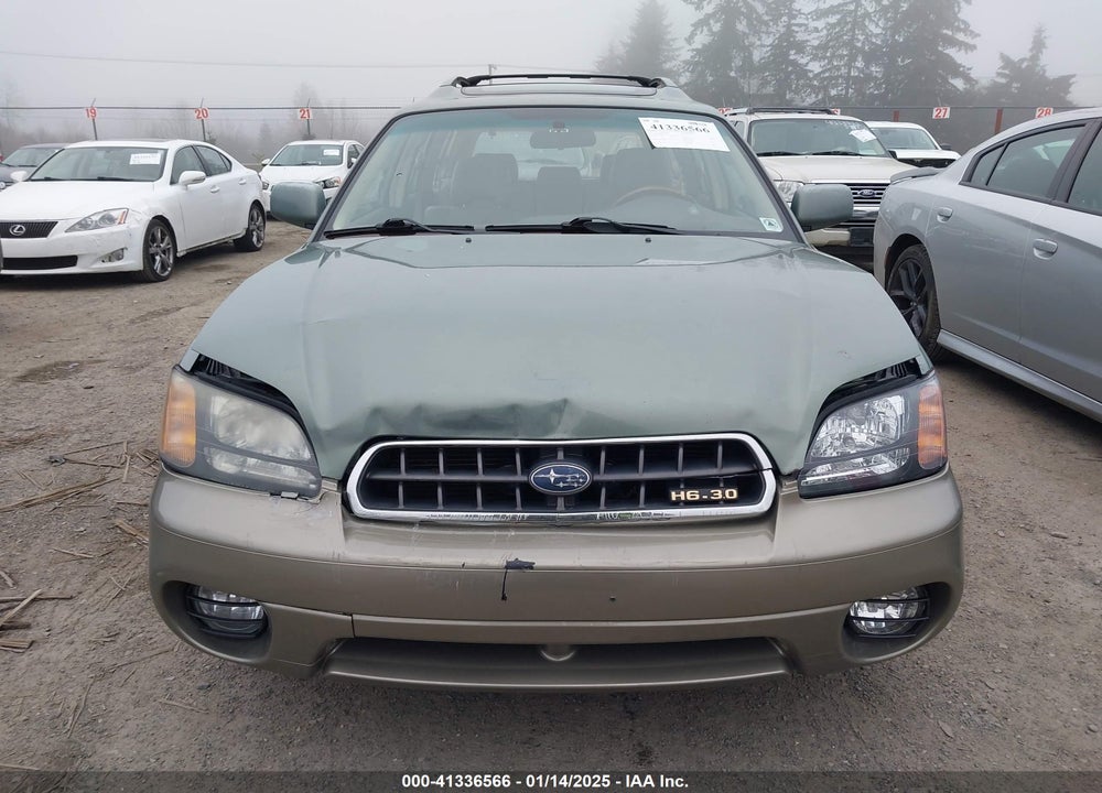 2003 SUBARU OUTBACK H6-3.0 VDC VIN: 4S3BH896137629639