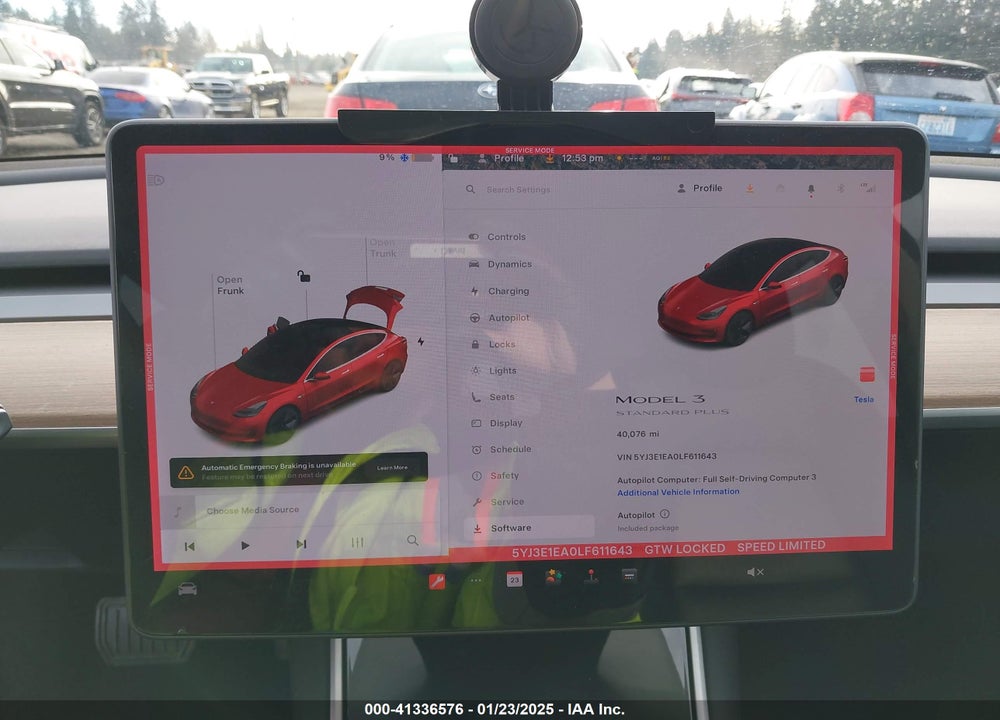 2020 TESLA MODEL 3 VIN: 5YJ3E1EA0LF611643