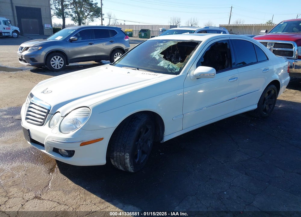 2007 MERCEDES-BENZ E 550 4MATIC VIN: WDBUF90X77X212587