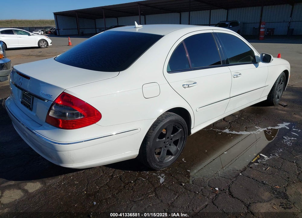 2007 MERCEDES-BENZ E 550 4MATIC VIN: WDBUF90X77X212587