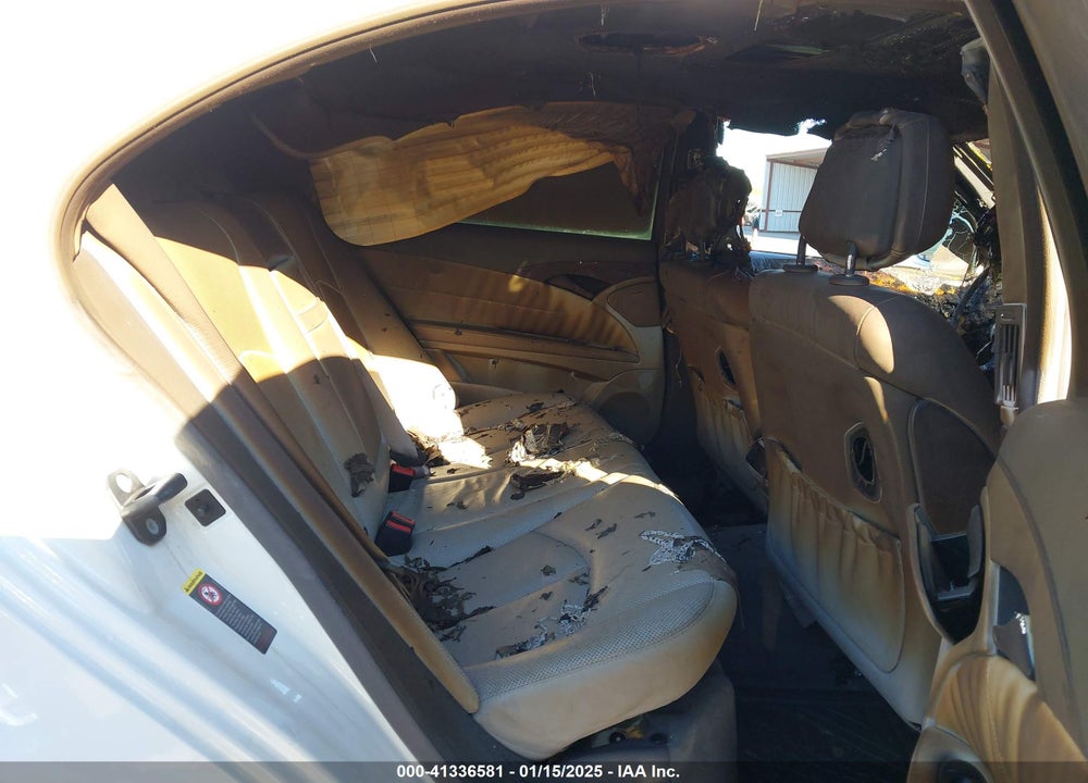 2007 MERCEDES-BENZ E 550 4MATIC VIN: WDBUF90X77X212587