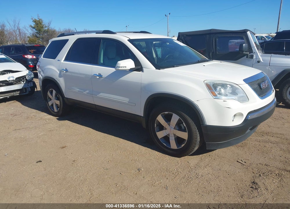 2010 GMC ACADIA SLT-1 VIN: 1GKLRMED8AJ230732