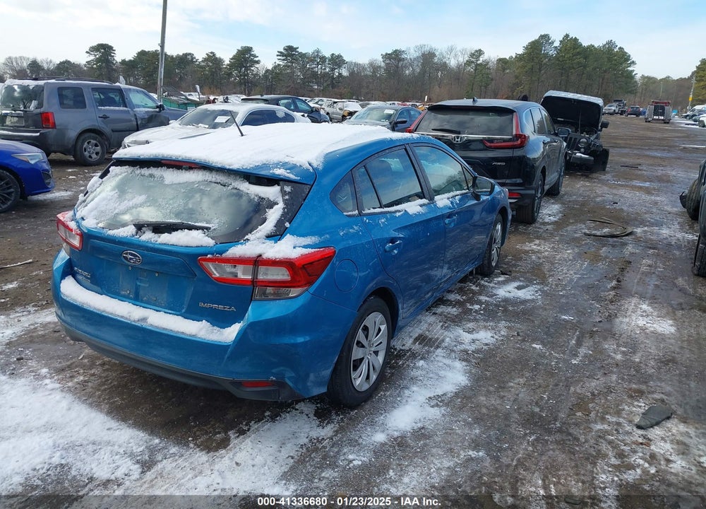 2019 SUBARU IMPREZA 2.0I VIN: 4S3GTAA6XK1701821