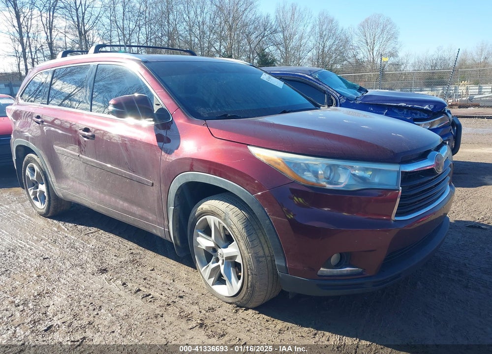 2015 TOYOTA HIGHLANDER LIMITED V6 VIN: 5TDDKRFHXFS088526