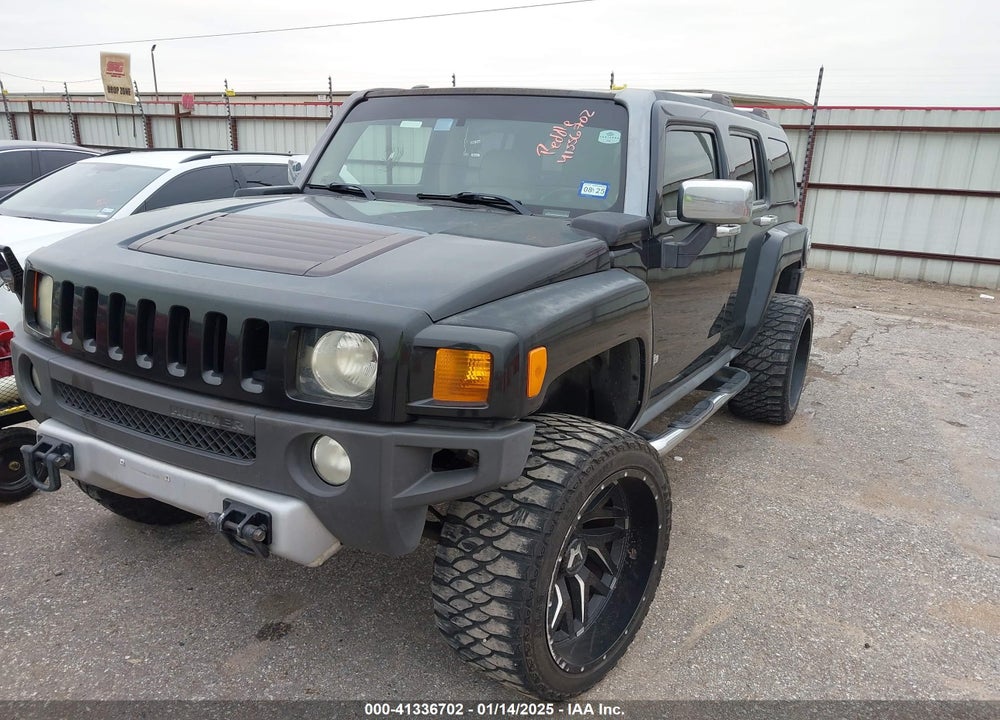 2008 HUMMER H3 SUV H3X VIN: 5GTEN13E988138503