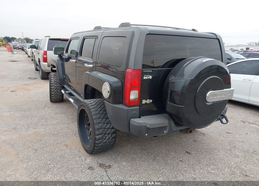 2008 HUMMER H3 SUV H3X VIN: 5GTEN13E988138503