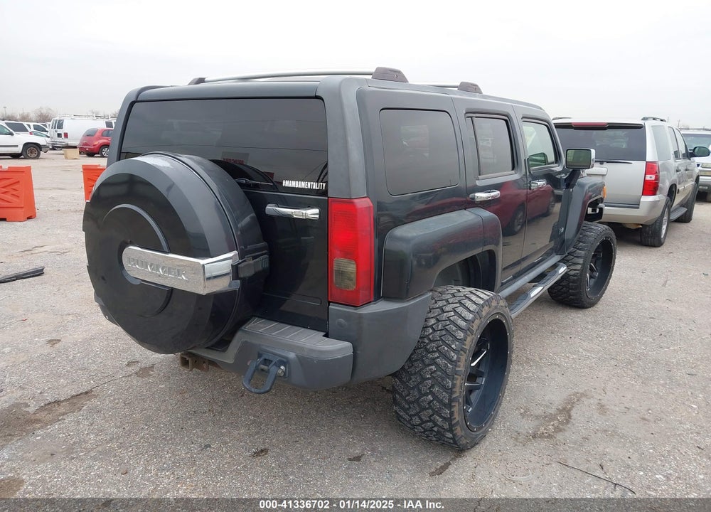 2008 HUMMER H3 SUV H3X VIN: 5GTEN13E988138503