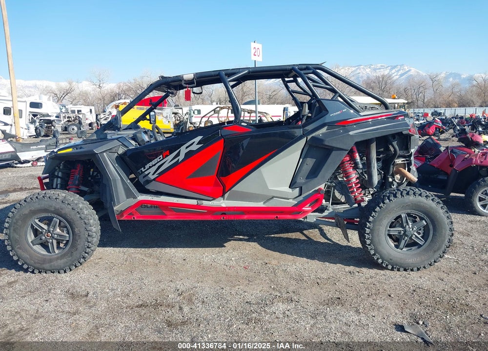 2022 POLARIS RZR TURBO R 4 ULTIMATE VIN: 3NSG4L928NG378688