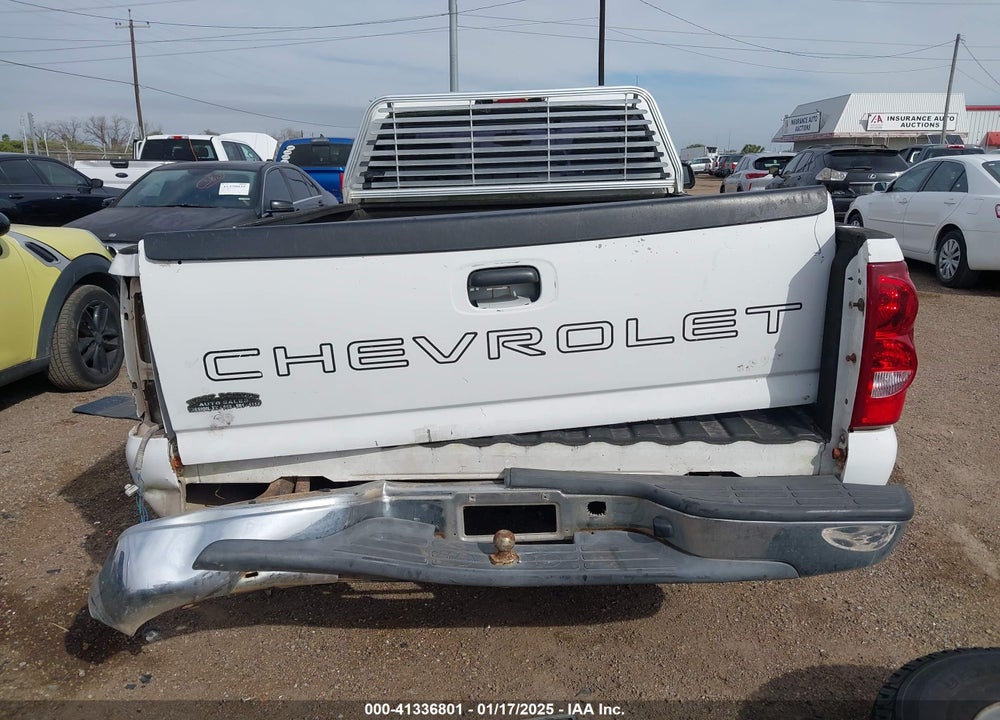 2003 CHEVROLET SILVERADO 1500 WORK TRUCK VIN: 1GCEC14V43Z130744