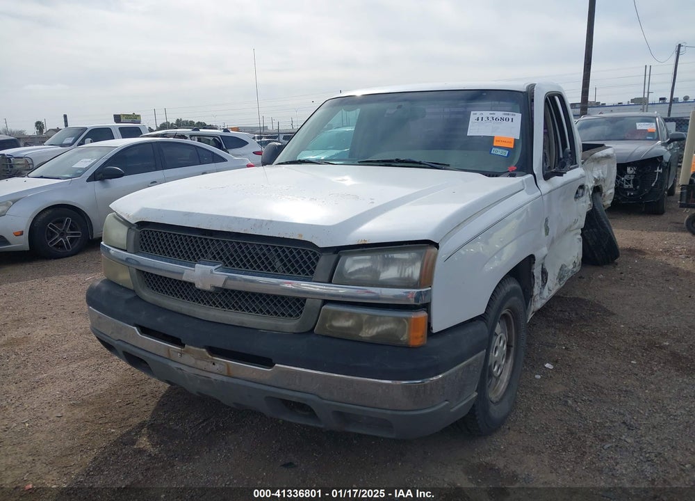 2003 CHEVROLET SILVERADO 1500 WORK TRUCK VIN: 1GCEC14V43Z130744