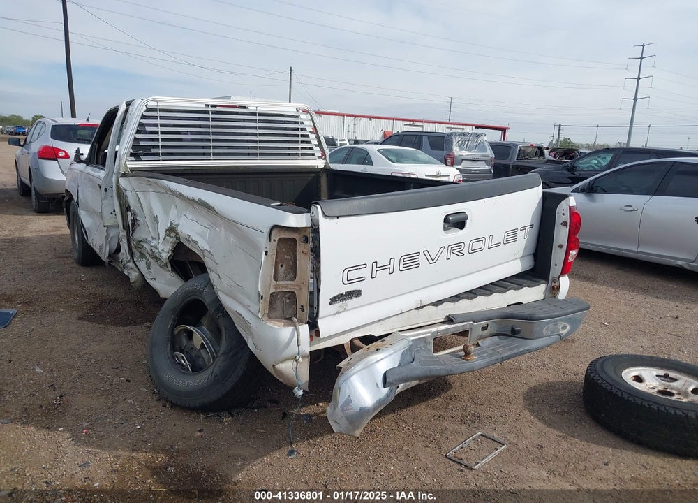 2003 CHEVROLET SILVERADO 1500 WORK TRUCK VIN: 1GCEC14V43Z130744